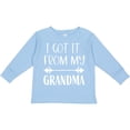 thumbnail image 3 of Inktastic I Got It From My Grandma Boys or Girls Long Sleeve Toddler T-Shirt, 3 of 5