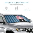 thumbnail image 3 of Bingfone Dog In Hairdresser Car Windshield Sunshade,Sun Foldable Sun Shield Sun Visor For Car - Small, 3 of 8