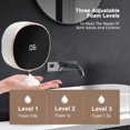 thumbnail image 4 of Grofry Electric Touchless Soap Dispenser Wall Mount IPX5 Waterproof Rechargeable Battery Operated High-tech Automatic Soap Dispenser, 4 of 8