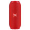 thumbnail image 1 of Waterproof Wireless Bluetooth Speaker, Portable Sound Card for Calls (Red), 1 of 4
