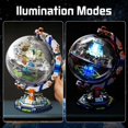 thumbnail image 4 of Set de construcción de globo de estación espacial Xingya Youpin, 1793 piezas, LED, 4 of 6