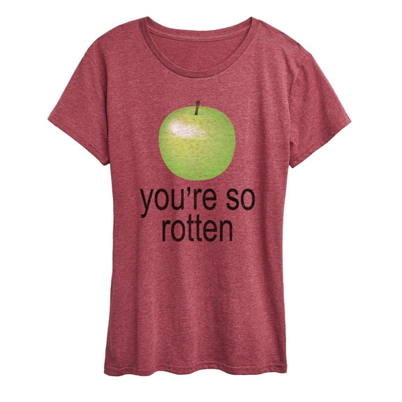 Instant Message - You're So Rotten - Women's Short Sleeve Graphic T-Shirt