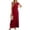 *Wine, variant on ClodeEU Women's Sleeveless Crewneck Tank Dress ,Casual Summer Maxi Dress Wine,Womens Plus XXL
