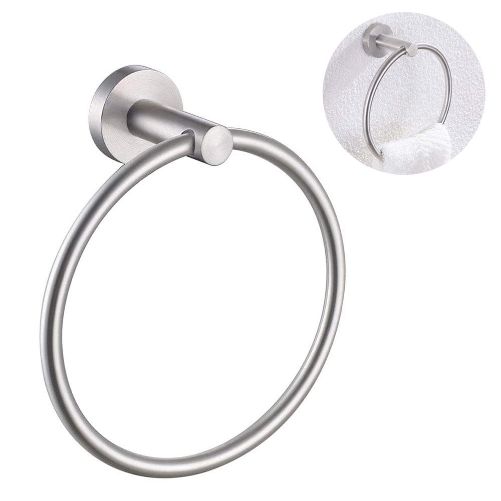 Alg Towel Ring For Bathroom 1 Pack, Kitchen Bath Circle Holder Hangers