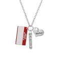 thumbnail image 2 of Delight Jewelry Acrylic Red "Hello" Name Tag Always My Mother Bar Zoe Necklace, 2 of 4