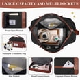 thumbnail image 3 of Gynky Travel Duffle Bag Set 2 Pack Weekender Bags for Women with Shoe Compartment Carry On Overnight Gym Duffel Bags with Wet Pocket Hospital Bags for Labor and Delivery, 3 of 8