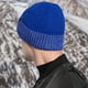 thumbnail image 4 of Gorros y gorras de lana para hombre: gorro de punto para invierno, 4 of 5