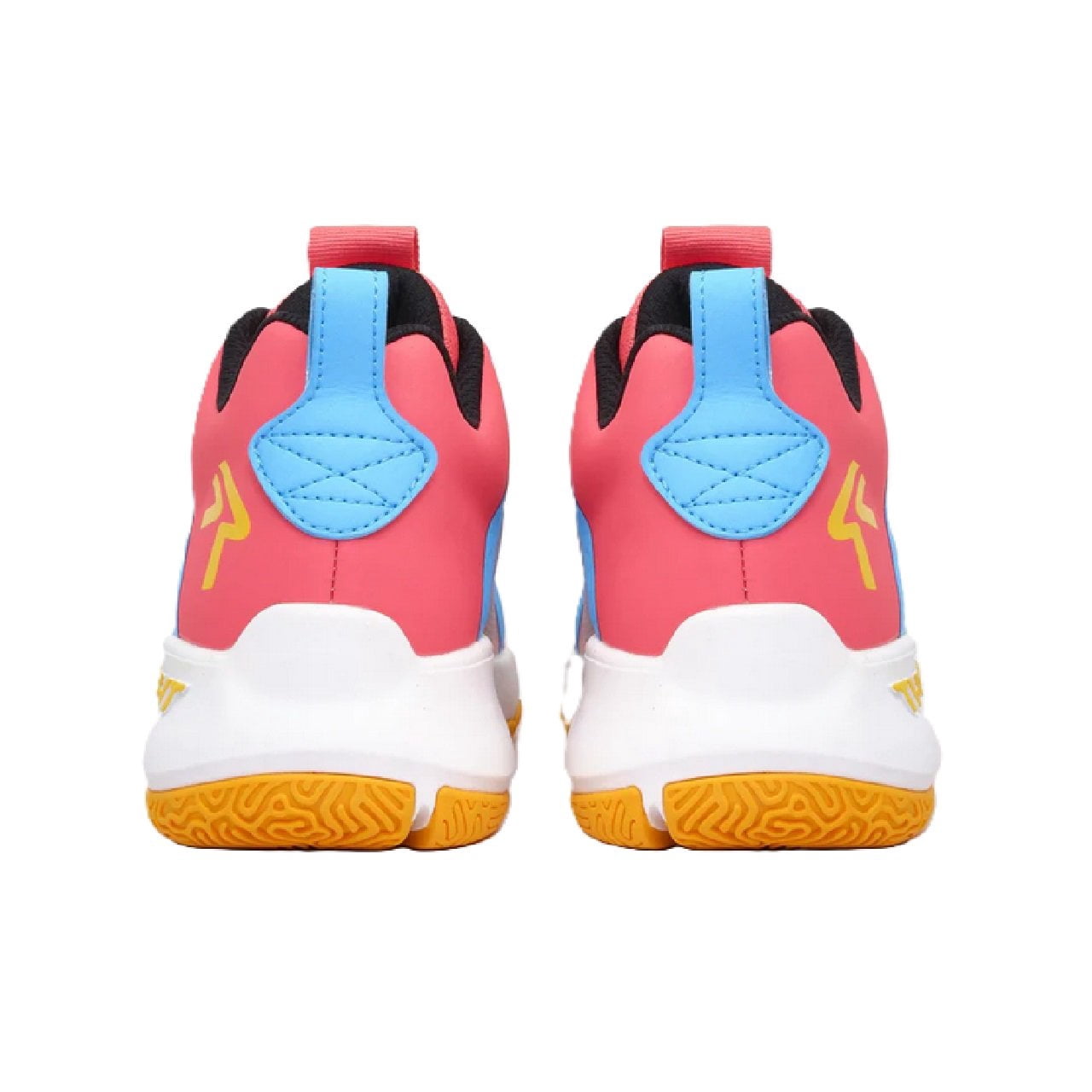 RIP-IT SwiftStep Future Volleyball Shoes -Pink/Blue/Orange - Size 7