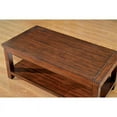 thumbnail image 6 of Bowery Hill Transitional Wood 3-Piece Coffee Table Set in Dark Cherry, 6 of 8
