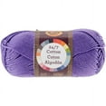 thumbnail image 2 of Lion Brand 24/7 Cotton Yarn-Purple, 2 of 2