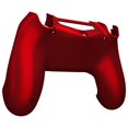 thumbnail image 2 of eXtremeRate Scarlet Red Soft Touch Game Improvement Replacement Parts Back Housing Cover, Custom Bottom Shell Compatible with ps4 Controller JDM-040, JDM-050 and JDM-055, 2 of 5
