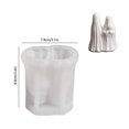 thumbnail image 3 of Decoración del hogar, moldes de resina para velas con forma de fantasma, moldes de silicona para yeso de velas, decoración espeluznante para el hogar, decoración de Halloween para mesas, repisas y rep, 3 of 6