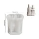 thumbnail image 3 of Moldes de resina para velas con forma de fantasma, moldes de silicona para yeso de velas, decoración espeluznante para el hogar, decoración de Halloween para mesas, repisas y repisas, molde de silicon, 3 of 6