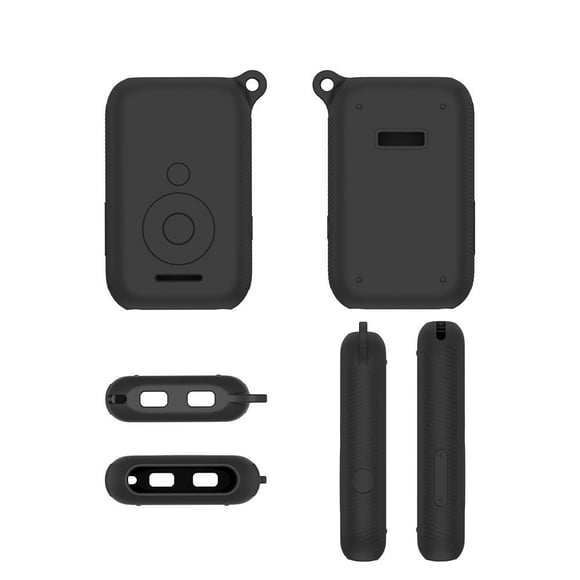 Nouvelle Housse de Protection en Silicone Antichoc Couleur Unie pour la Maison, Noir