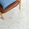 thumbnail image 5 of SAFAVIEH Metro Elmer Medallion Area Rug, Light Grey/Ivory, 6' x 6' Square, 5 of 7