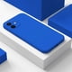 thumbnail image 2 of Funda de teléfono de silicona líquida azul Klein Original para iPhone 14 13 12 11 Pro Max Mini XS XR X 8 7 Plus SE 2 funda fina suave Tan Jianjun unisex, 2 of 2