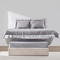 thumbnail image 4 of Virtu Queen Comforter Set, 7 Piece Bed in a Bag, Bedding Comforter Set with Sheets, Reversible Bedding Sets, Grey lavender, 4 of 9