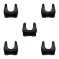 thumbnail image 2 of Jumpingount Front Beauty Bra, 5D Shaping Push Seamless Beauty Back Sports Cómodo sujetador, Womens Casual Comfort Lace Black 3XL Type2 NO2, 2 of 6
