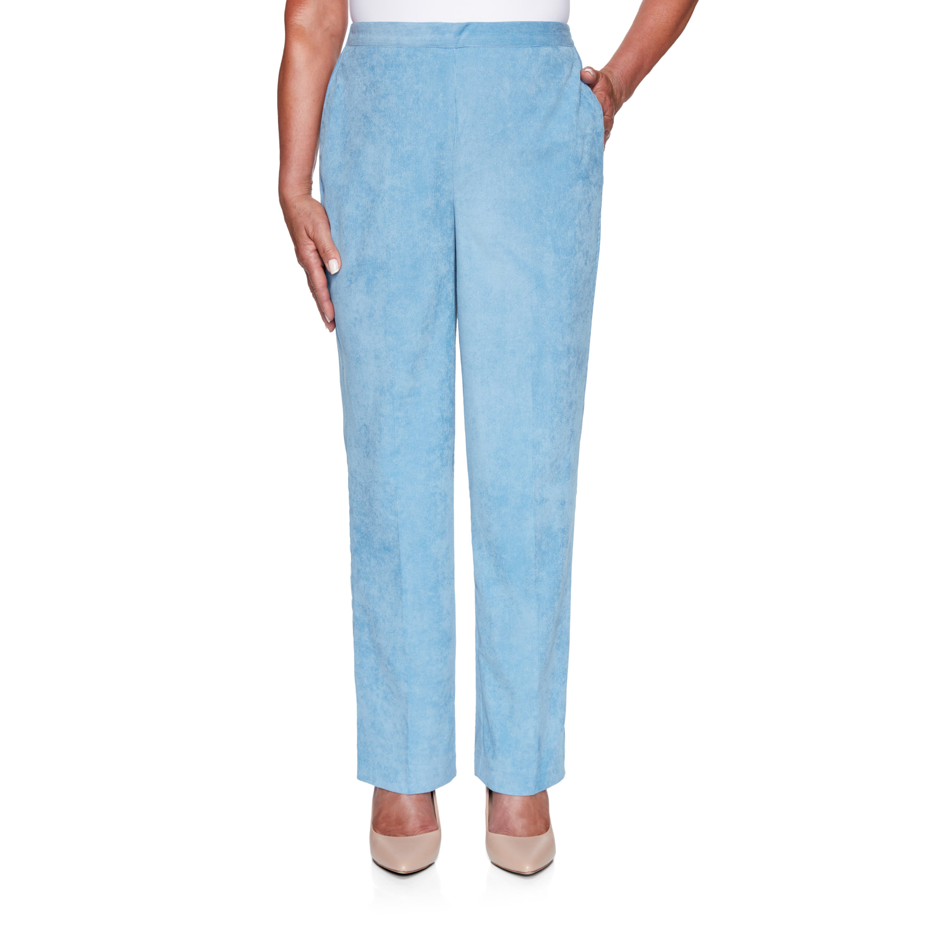 Alfred Dunner Womens Plus-Size Denim Proportioned Medium Pant