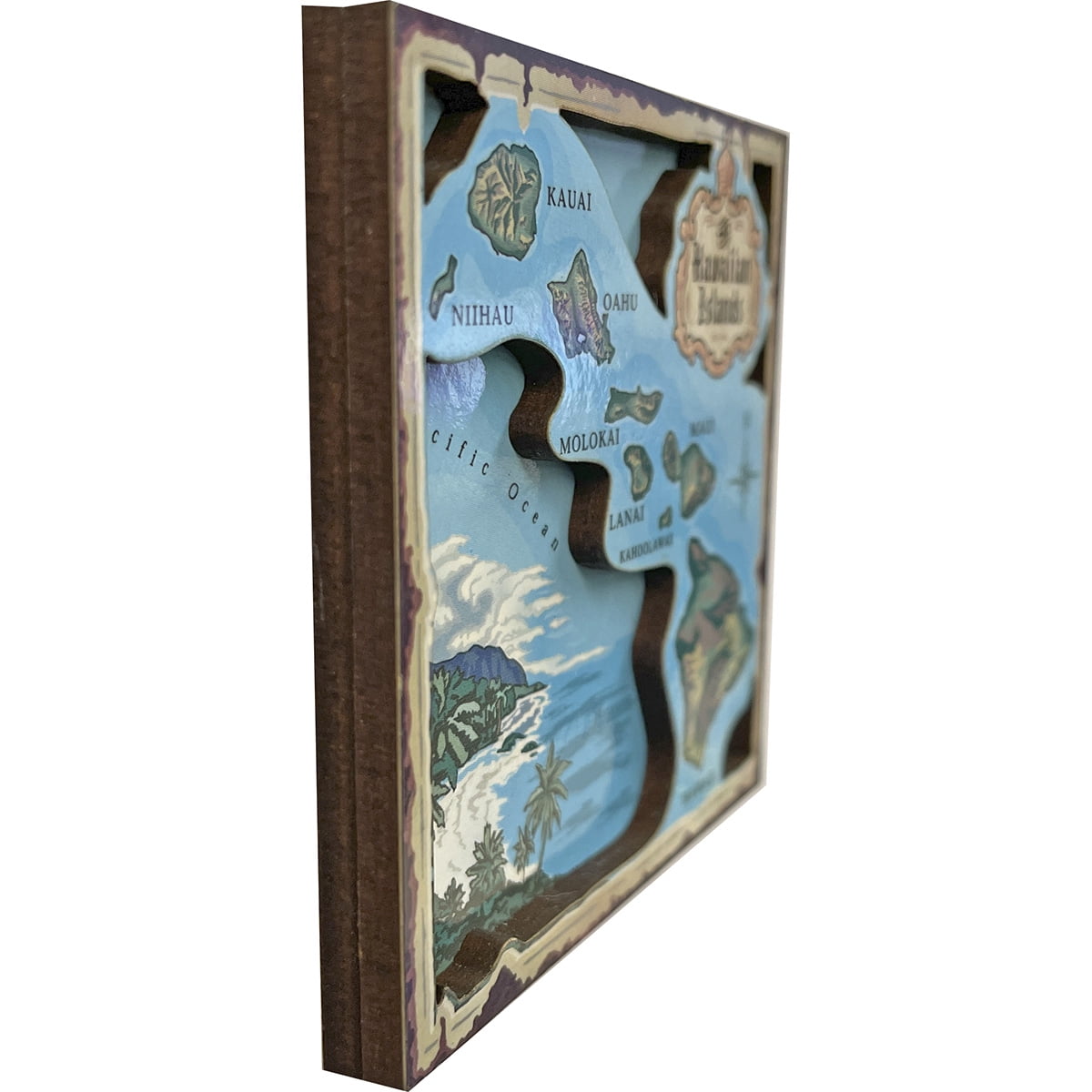 Souvenir Magnet 3d Magnet Medium Island Chain