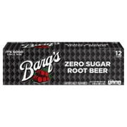 Barq's Zero Sugar Root Beer 12 Ounce Cans Bundle Pack by Bilot (12)