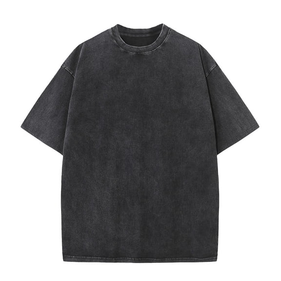 Hip Hop Streetwear Men 100% Cotton T-shirts Harajuku Multicolors Oversized Washed T-shirt Unisex Summer Retro Short Sleeve Tees
