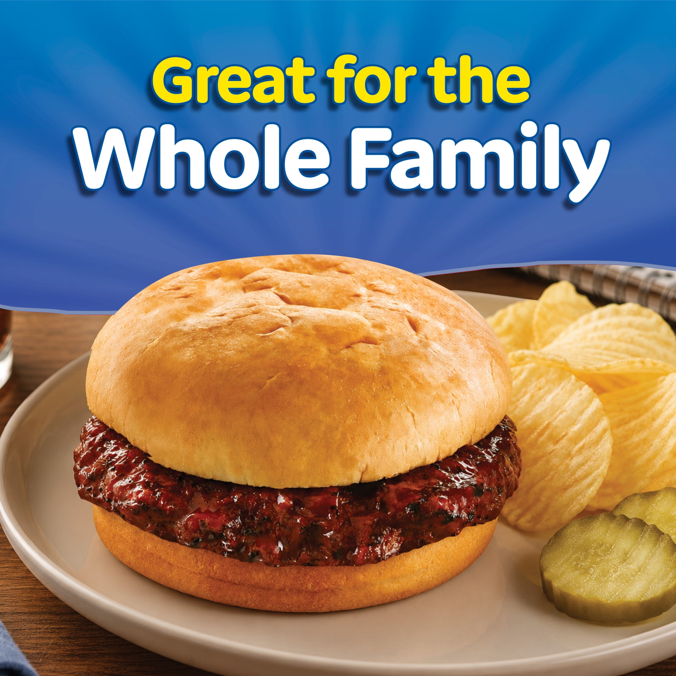 State Fair BBQ Rib Sandwich, Fully Cooked, 1 Count, 4.3 oz (Frozen)