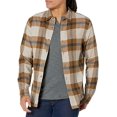 thumbnail image 2 of Vince Mens Yorkshire Plaid L/S, Slate Brown/Nightshade, Small, 2 of 4