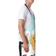 thumbnail image 3 of Lsque Cute Dog In Bathtub1 Waterproof Apron Chef Aprons for Men Heavy Duty Chemical Work Apron Extra Long Grilling Aprons with Adjustable Bib Apron, 3 of 9