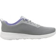 thumbnail image 6 of Skechers GO Walk Joy Upturn Womens Sneakers Gray/Purple 8.5, 6 of 7