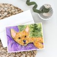 thumbnail image 2 of Norwich Terrier Greeting Cards and Envelopes Pack of 8, 2 of 2