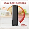 thumbnail image 5 of BLACK+DECKER 1,500-Watt-Max Oscillating Ceramic Heater with Fan-Only Setting and Remote, Horizontal or Vertical Use, BHVHC15, 5 of 6