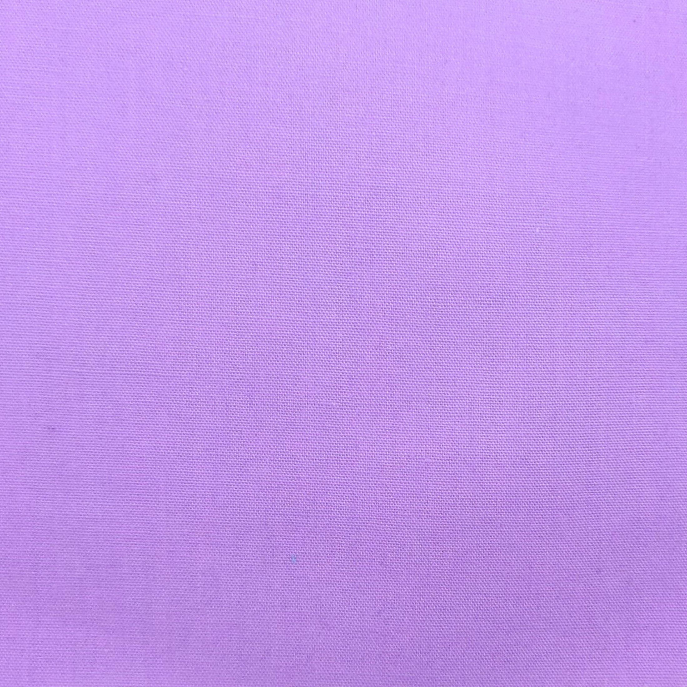 Shason Textile 2 Yard Cut Poly Cotton Fabric, Lavander, 44" Wide for Craft & Quilting Projects