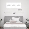 thumbnail image 6 of ZHONGYUTONG Islamic Wall Art 3 Pieces Allah Name Ayatul Kursi Picture Canvas Prints Arabic Calligraphy Paintings Quran Posters Muslim Home Decor Framed (20.00" x 28.00" x 3PCS), 6 of 6