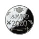 thumbnail image 3 of Tholdsy Moneda de recuerdo 2020, ficha coleccionable de cobre, moneda de recuerdo de la suerte con almacenamiento, colección de arte, regalo, Juguetes Plata, 3 of 6