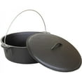 thumbnail image 2 of Cajun Classic 12-Quart Seasoned Cast Iron Dutch Oven, 2 of 2