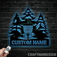 thumbnail image 5 of Craftnamesign Custom Disc Golf Player Metal LED Light, Custom Disc Golfer Name Sign, Home Decor, 5 of 5