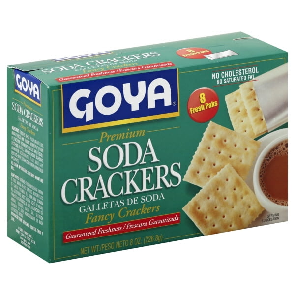 Goya Foods Goya Soda Crackers, 8 ea