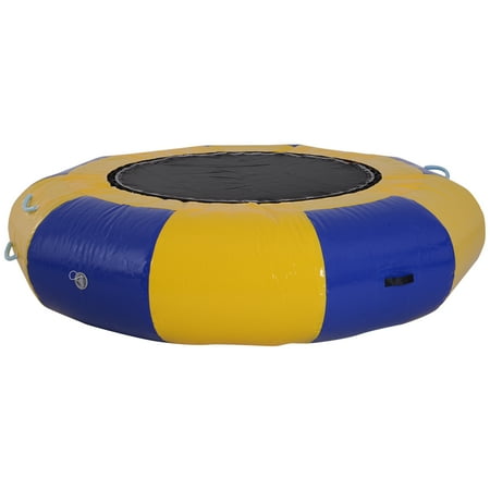 Inflatable Water Trampoline Bouncer Jumping Pvc With Pump Outdoor Summer Swim Platform Walmart Canada