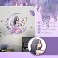 thumbnail image 4 of Kearding Pegatinas de pared de niña mariposa impermeables y duraderas, 2 piezas, para una decoración duradera e impresionante, fácil Decoración del hogar, 4 of 6