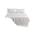 thumbnail image 3 of Sentmoon Fitted Sheets Bed Sheet Bed Sheet Set 3 Piece Solid Color Brushed Microfiber Core Bedding Set Soft Breathable Deep Pocket Fitted Sheet Flat Sheet Pillowcase Set for Guest Room, 3 of 7