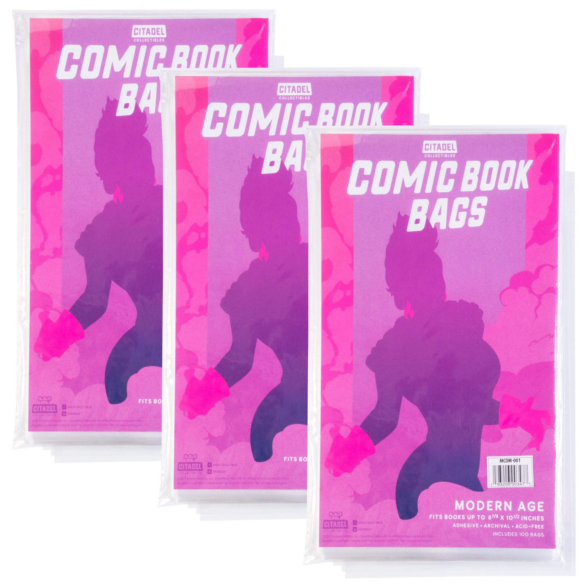 Modern Age Comic Book Bags Collector Bundle