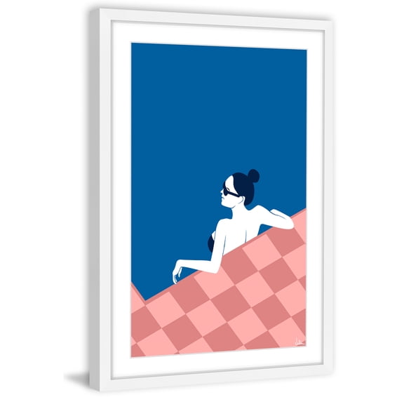 So Private Framed Painting Print