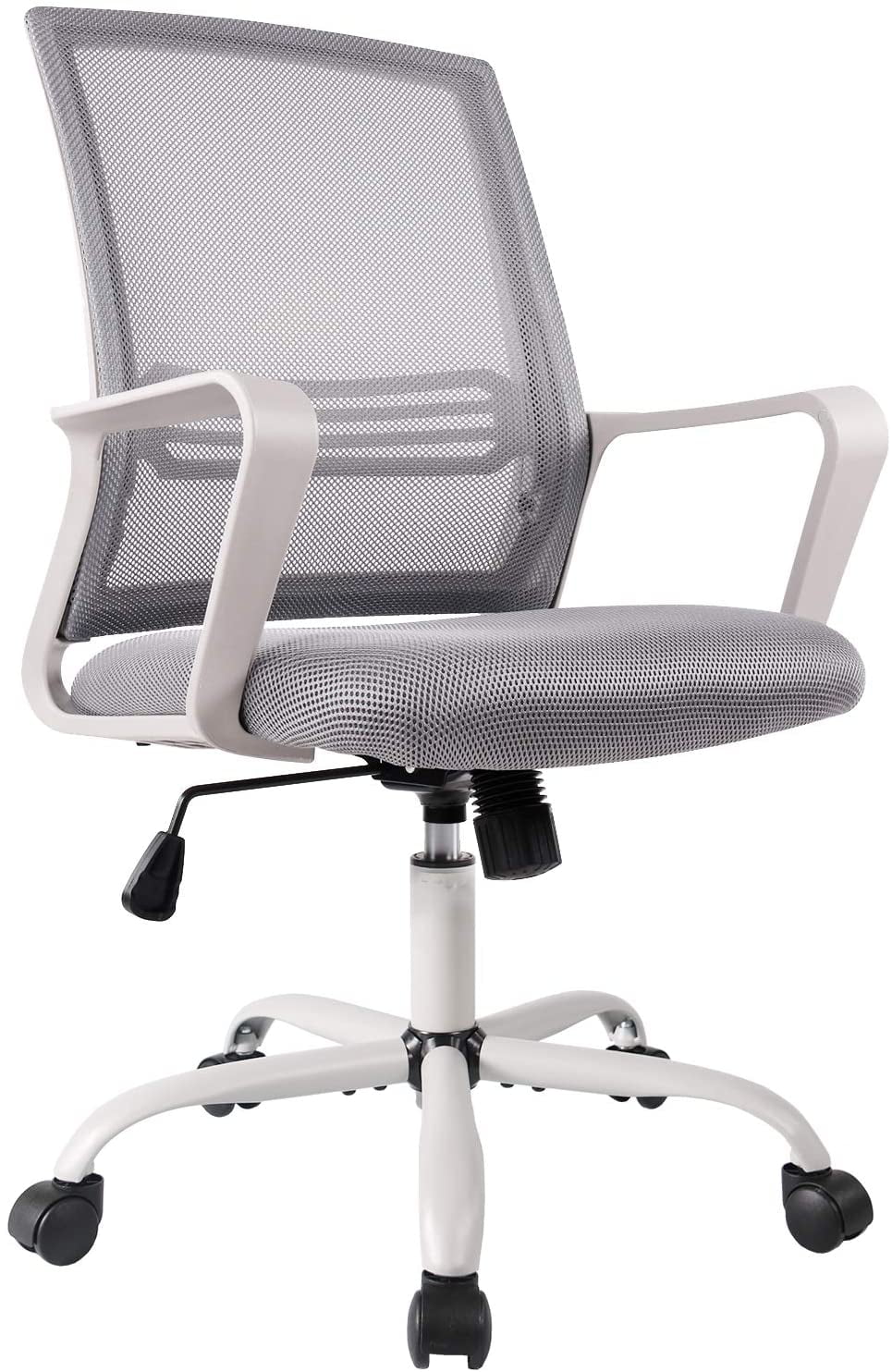 Mid-Back Mesh Office Chair Executive Task Ergonomic Computer Desk Chair Gray 