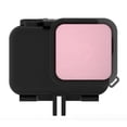 thumbnail image 3 of Milaget 1pc Dive Filter Lens Fits Action Waterproof Case Housing Cover Accs Pink, 3 of 9