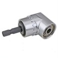 thumbnail image 1 of RV Adaptador de accesorio de taladro de 1/4 "105 °, doblador de ángulo recto de taladro eléctrico, taladro de ángulo recto de extensión de destornillador de ángulo recto de vástago hexagonal brillar  Electrónica, 1 of 5