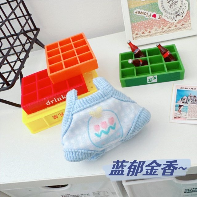 Ropa y accesorios para muñecas Labubu de 17 cm, minimuñecas de peluche, camiseta, mono con tirantes, chaqueta, regalo para fanáticos