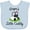 AE-Light Blue, variant on Inktastic Papa Little Golf Caddy Boys or Girls Baby Bib