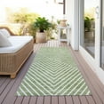 thumbnail image 6 of Addison Rugs Chantille Indoor/Outdoor Transitional Geometric, Abstract Aloe Washable Runner Rug, 2'3" x 7'6", 6 of 6
