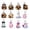#15(12PCS), variant on Cute Ghost Acrylic KeyChains for Halloween, Ghost Halloween Ornament, Ghost Christmas Tree Ornament Party Decorations Supplies